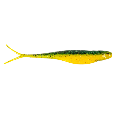 Soft lure Z-Man SCENTED JERK SHADZ 4" Pro Yellow Perch 5pcs