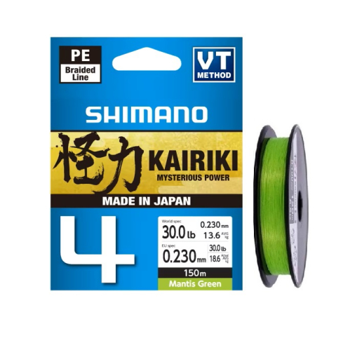 Line Kairiki 4 Mantis green 150m 0.23mm 18.6kg