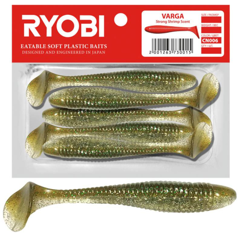 Silikoonlant söödav Ryobi Varga 75mm CN006 5tk