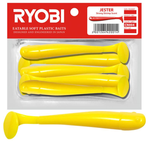 Soft lure Scented Ryobi Jester 75mm CN004 5pcs