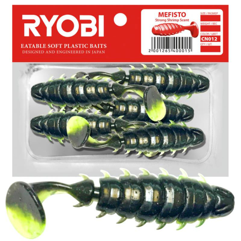 Silikoonlant söödav Ryobi Mefisto 60mm CN012 5tk