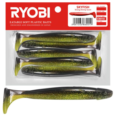 Silikoonlant söödav Ryobi Skyfish 71mm CN010 5tk