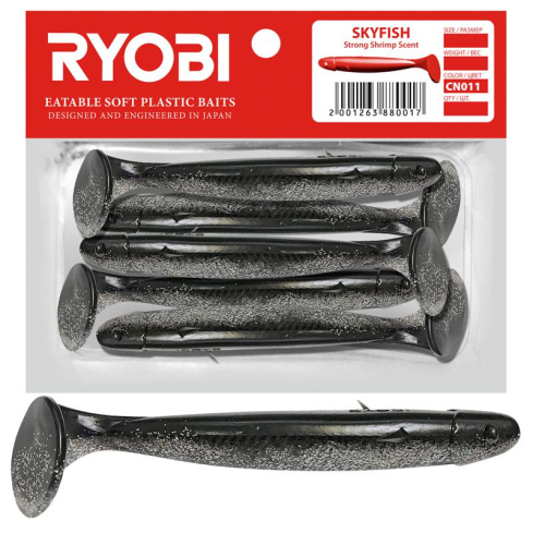 Silikoonlant söödav Ryobi Skyfish 71mm CN011 5tk