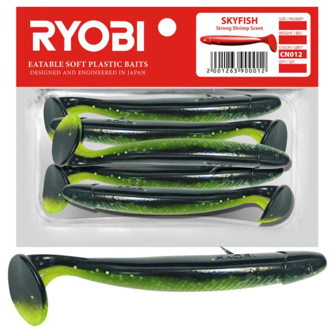 Silikoonlant söödav Ryobi Skyfish 109mm CN012 3tk