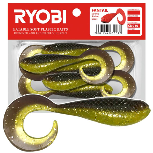 Silikoonlant Twister söödav Ryobi Fantail 51mm CN010 8tk