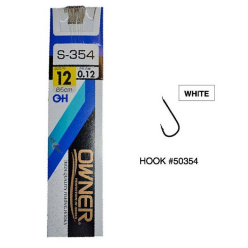 Konks S-354-10+tamiil 0.16mm 65cm