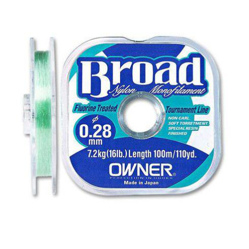 Fishing line Owner Broad 100m 0.28mm