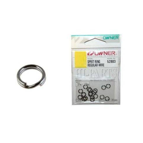 Owner Split ring 52803-01 black chrome