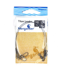 Поводок Merganser титановый, 20 кг, 15 см, 2 шт