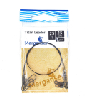 Поводок Merganser титановый, 25 кг, 25 см, 2 шт