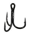 Triple Hook STN-46BC, 51780 - 10, Black Chrome