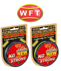 Braided line WFT KG Strong chartreuse 150m 0,08mm 10kg