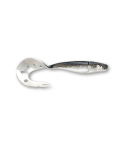 Soft lure SANDRA - 7 cm, Pearl black/white