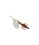 Mepps AGLIA MOUCHE-2 4,5g Silver / Red Fly
