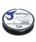 Шнур Daiwa J-Braid X4E 0.25мм 135м темно-зеленый