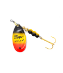 Mepps AGLIA FURIA-4 9g Black/Yellow/Red