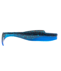 Soft lure Z-Man DIEZEL MINNOWZ 4" Black/Blue Laminate 5pcs