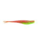 Soft lure Z-Man SCENTED JERK SHADZ 4" Nuked Chicken Glow 5pcs