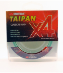 Шнур рыболовный SWD Taipan Classic PE X4 0.20мм 135м 11.40кг светло-зеленый