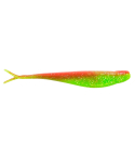 Soft lure Z-Man SCENTED JERK SHADZ 7" Nuked Chicken Glow 4pcs