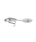 SavageGear 3D Sticklebait Tailspin 8cm/18g/2-6m Black Silver