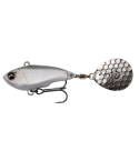 SavageGear Fat Tail Spin 5.5cm/9g/1-2m White Silver