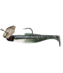 Chatterbait DIEZEL 1/4 oz/7g Mulletron (Black blade/Black head)