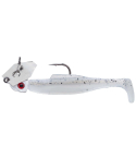 Chatterbait DIEZEL 1/4 oz/7g Pearl Blue Glimmer (Silver blade/White head)