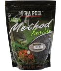 TRAPER прикормочные пеллеты Method Feeder Палтус Чёрный 2мм/500г