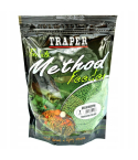 TRAPER прикормочные пеллеты Method Feeder Марципан зелёный 2мм/500г