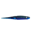 Soft lure Z-Man ChatterSpike 4.5" Black/Blue Laminate 5pcs