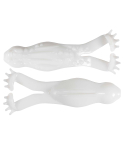 Soft lure Z-Man GOAT ToadZ 4" White 3pcs
