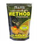 Прикормка TRAPER Method Feeder Ready Банан/Ваниль/Шоколад 750г
