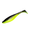 Narval Commander Shad 12см #045-Black Lime 4шт