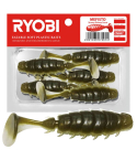 Soft lure Scented Ryobi Mefisto 60mm CN007 5pcs