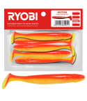 Soft lure Scented Ryobi Skyfish 88mm CN008 5pcs