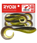 Soft lure Twister Scented Ryobi Fantail 51mm CN010 8pcs