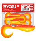 Soft lure Twister Scented Ryobi Fantail 62mm CN008 5pcs