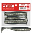 Soft lure Scented Ryobi Minnow 76mm CN011 5pcs