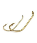 Single hook Owner 50845-02 oxidized gold