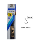 Single hook Owner S-354-14 with line 0.12mm 65cm