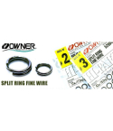 Owner Split ring 52804-03 black chrome