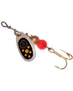 Mepps BLACK FURY-0 2g Silver/Yellow Dots
