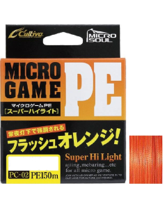 Micro Game PE X4 flash orange 150 m
