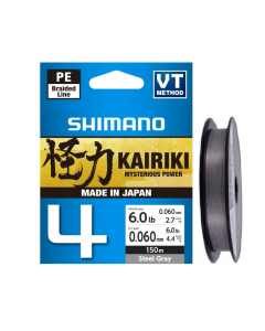 Shimano Kairiki 4 Steel gray 150 m