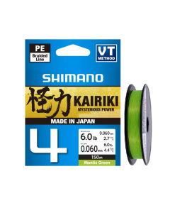 Shimano Kairiki 4 Mantis green 150 m